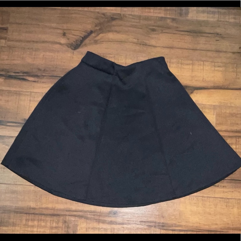 Black Skater Skirt